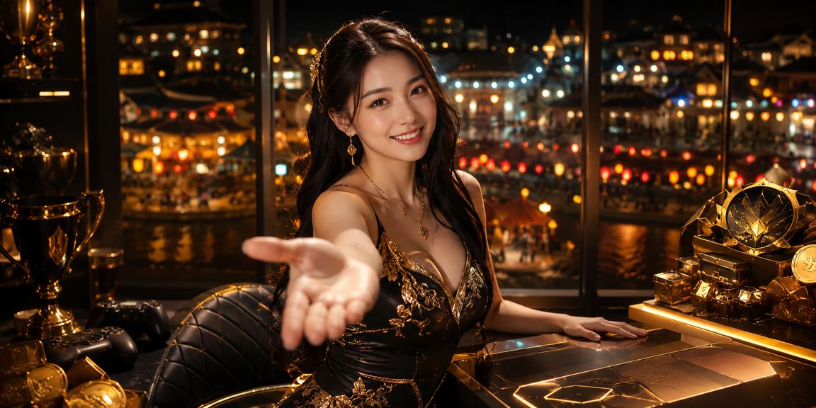 Không khí cá cược Esports sôi động tại chợ đêm Huế với màn hình chiếu trận đấu